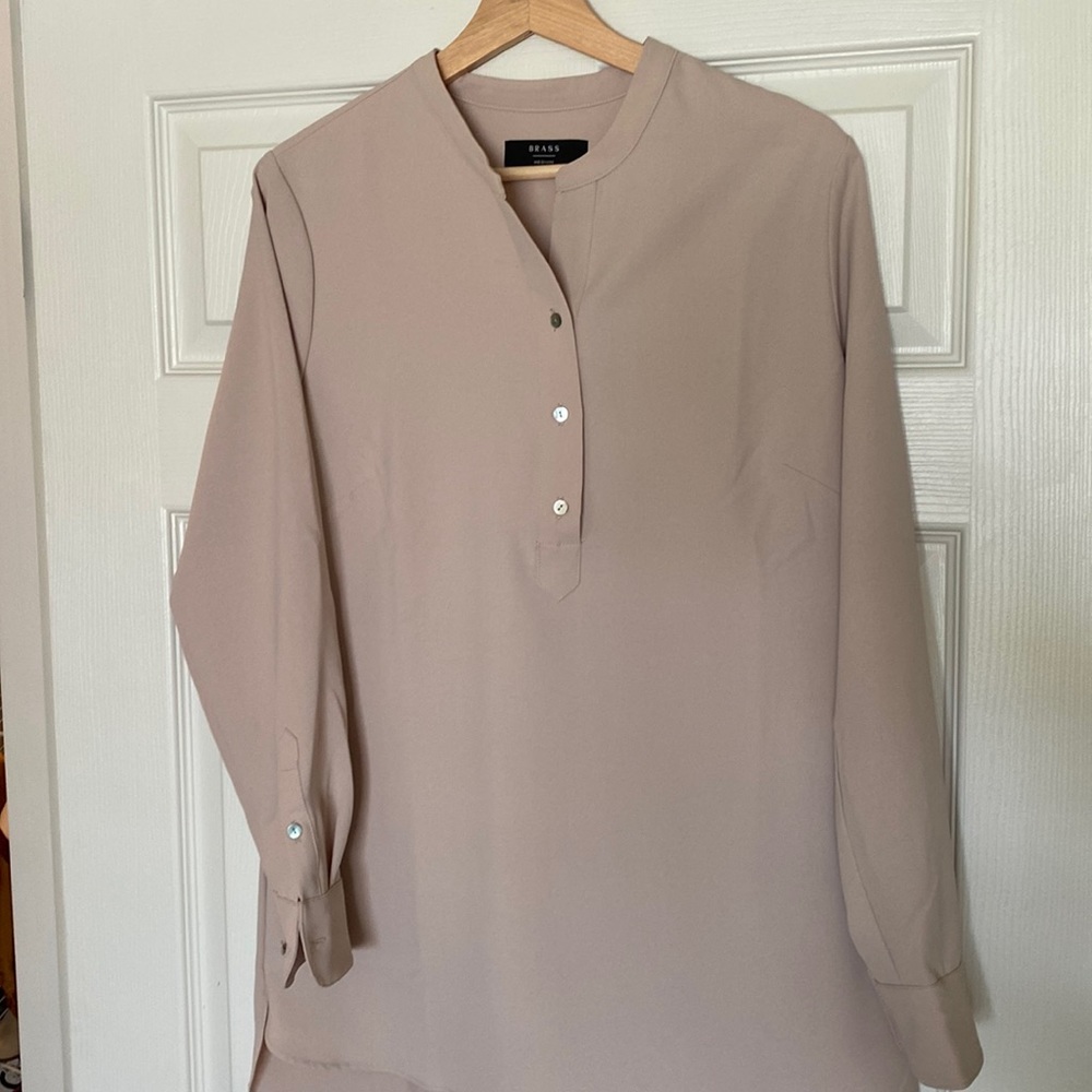 Brass Cream Tunic | Medium